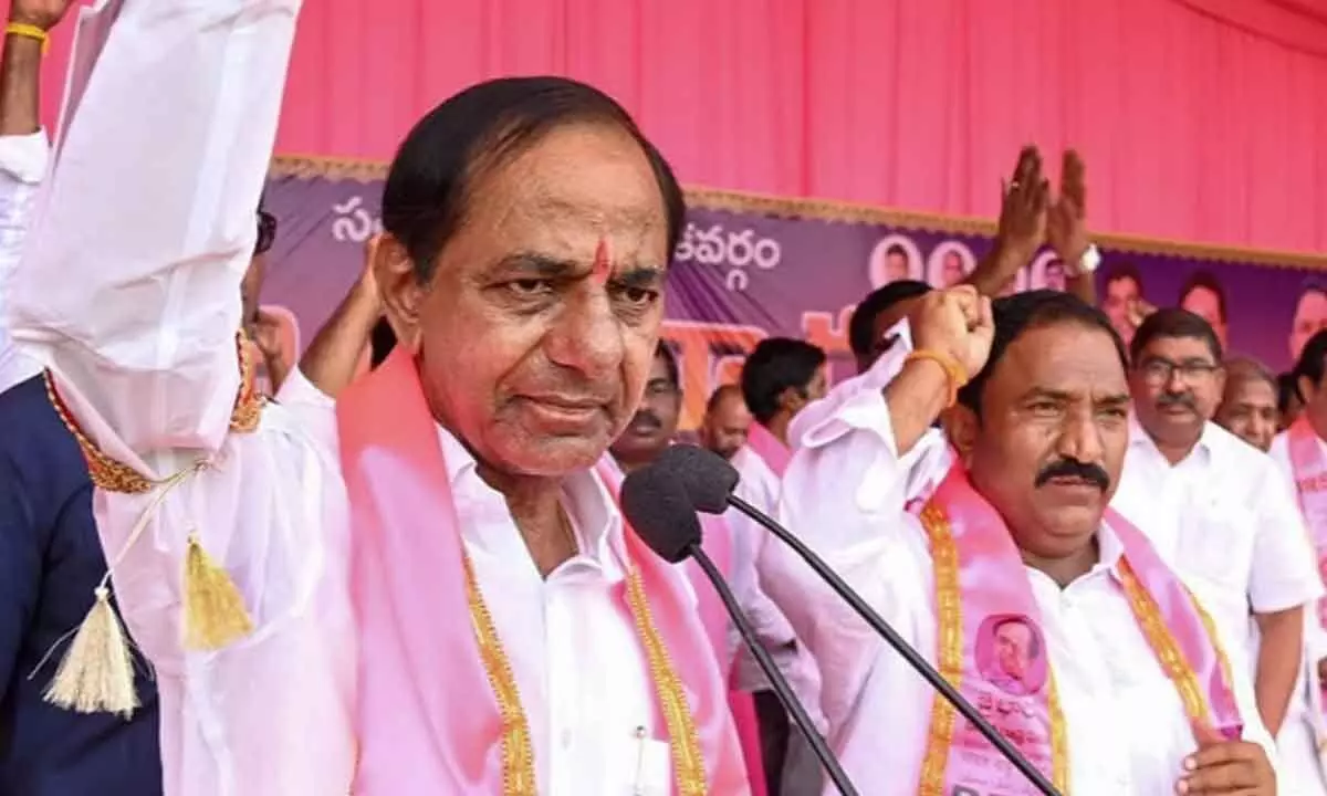 It was Cong which defeated Ambedkar in Parl polls: KCR