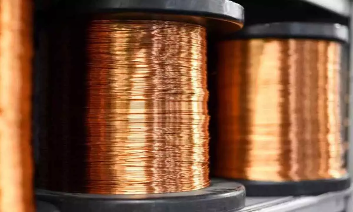 Muted demand for copper futures