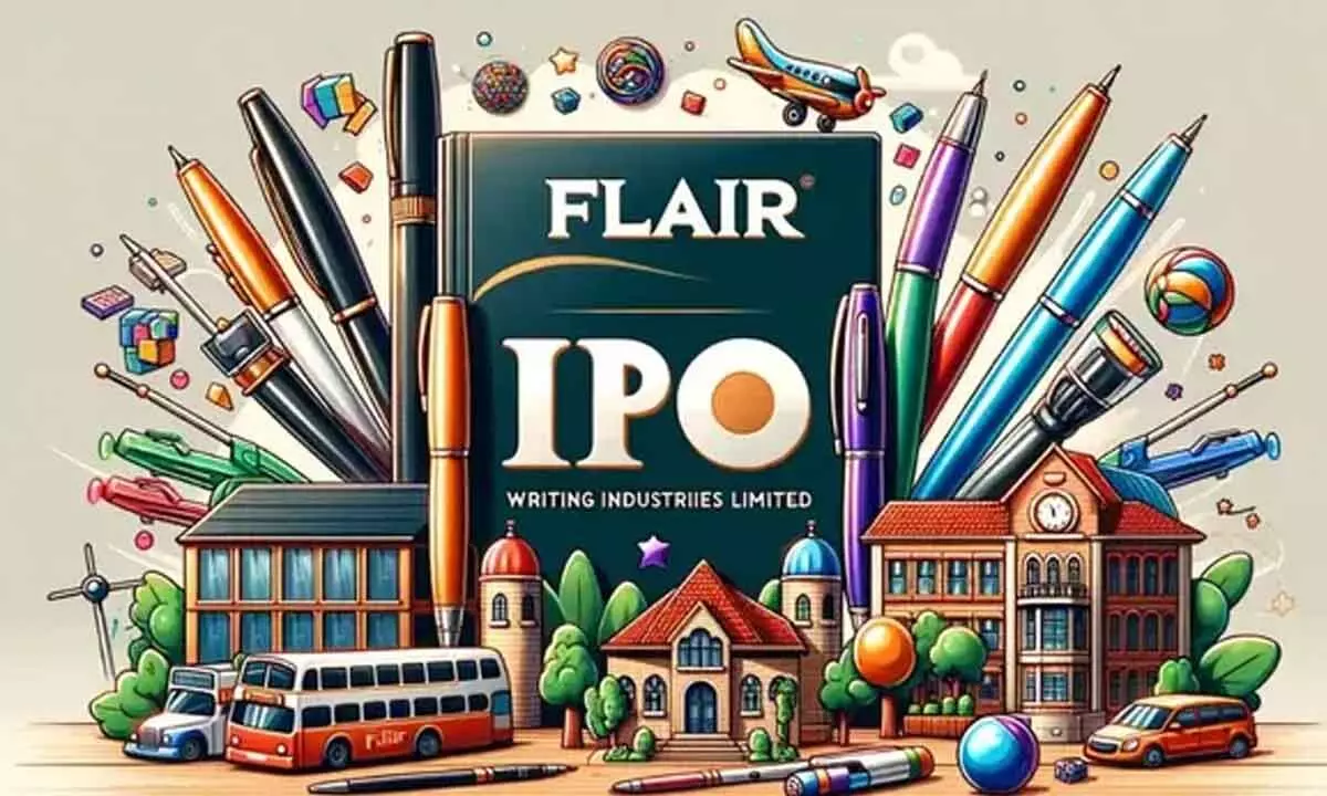 Flair Writing Industries makes  stunning debut with 49% jump