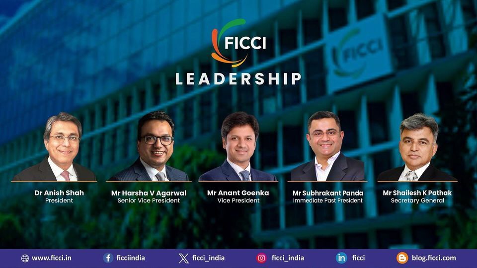 Dr Anish Shah Takes Over As FICCI President For 2023-24