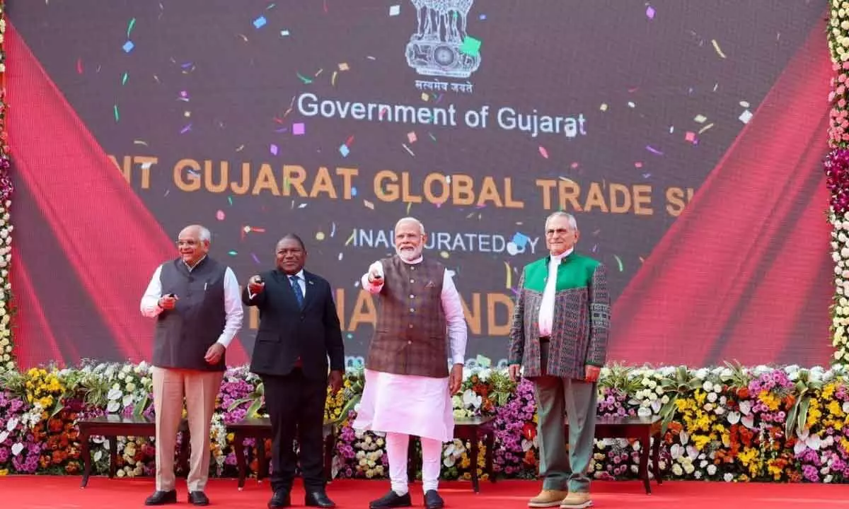 PM inaugurates global trade show