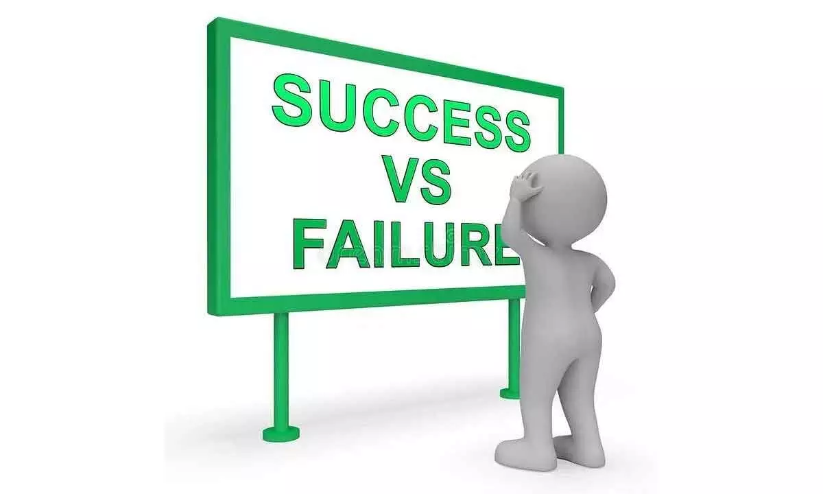 No failure is absolute provided one is in ‘course correction’ pursuit