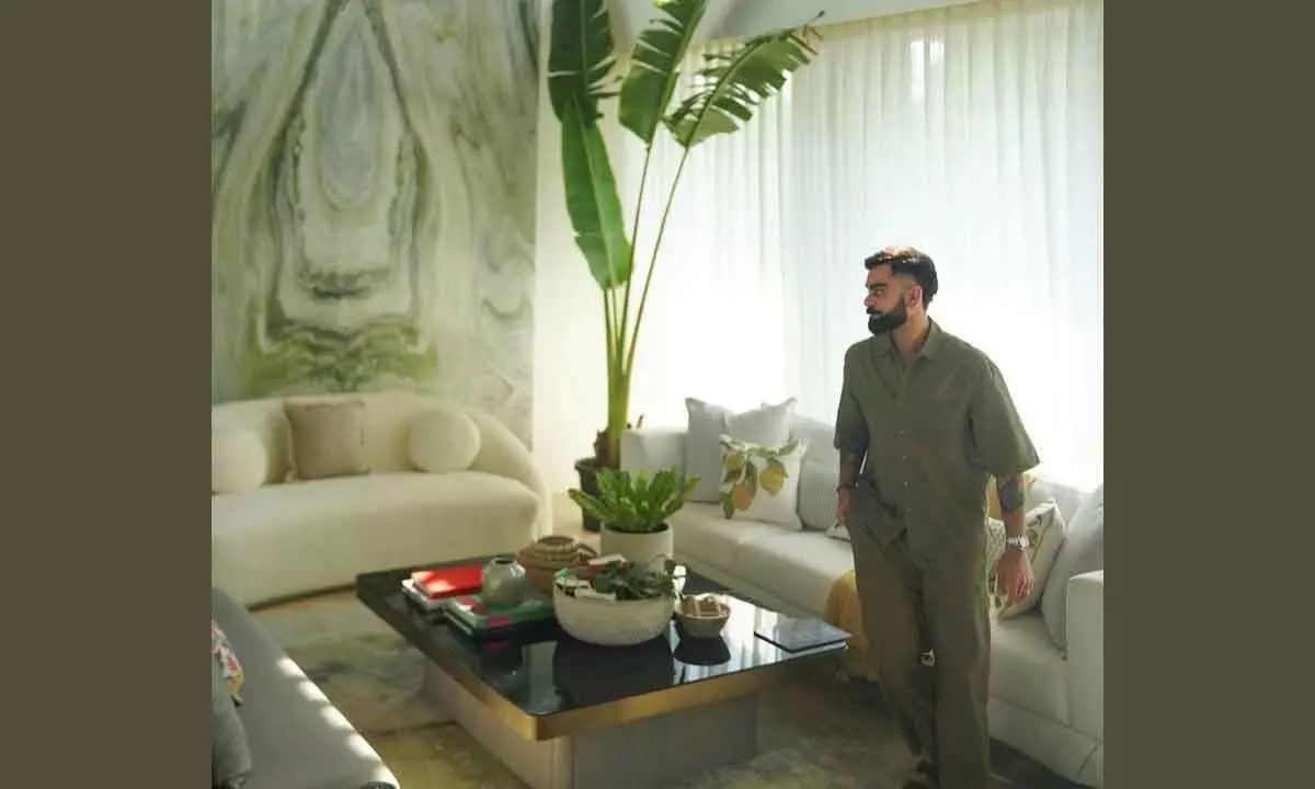 Virat gives a walkthrough of Avās Living in Alibaug