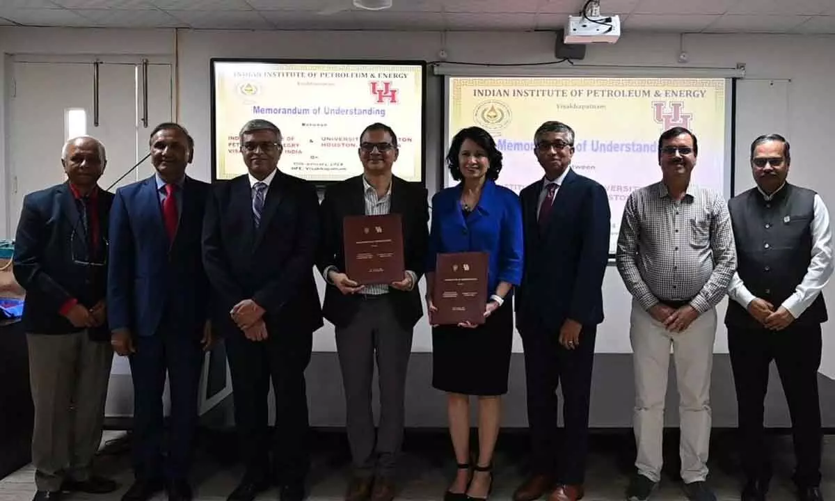 IIPE, University of Houston  ink MoU for collaboration