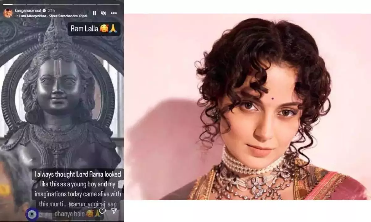 Kangana praises Ram Lalla sculptor Arun Yogiraj: ‘Kitna pressure hoga’