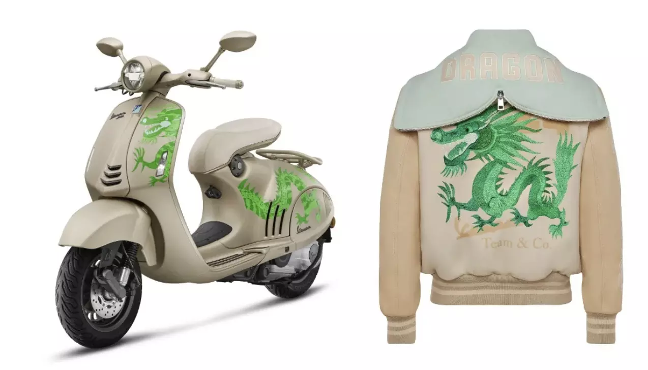 Vespa launches 946 Dragon limited-edition jacket