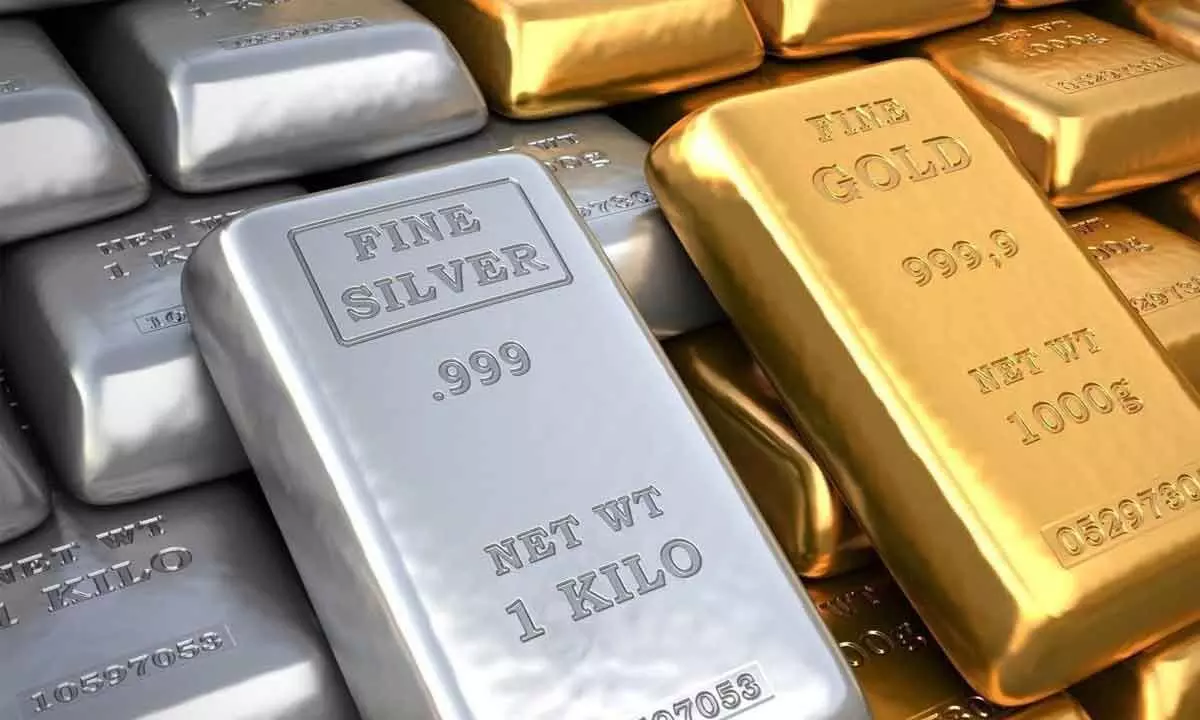 Gold falls `50; silver jumps `300