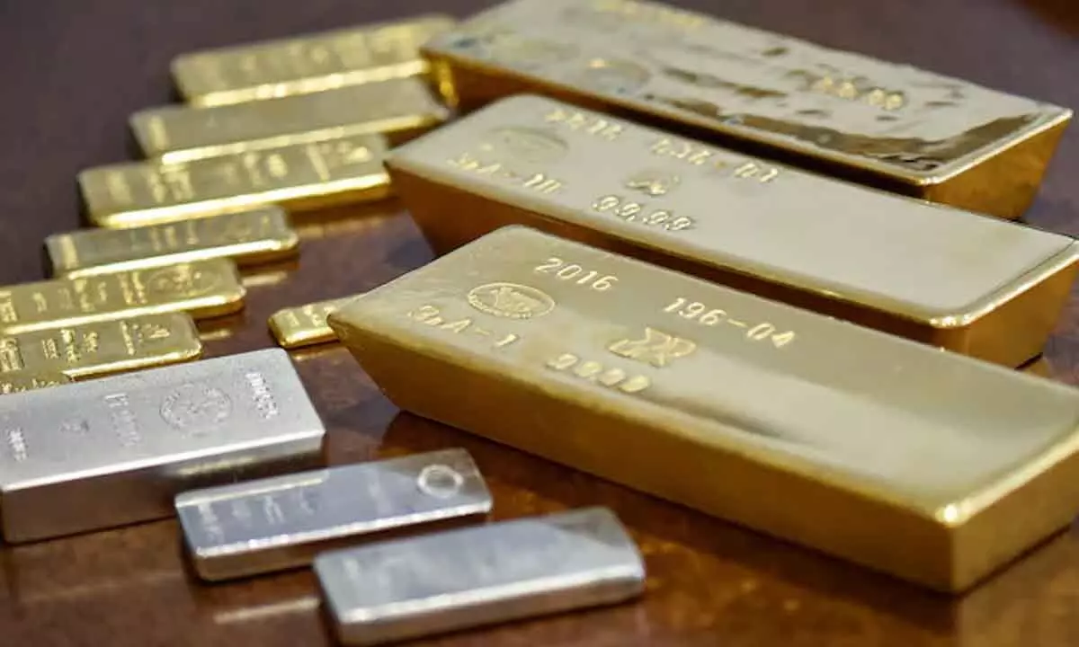 Gold slips Rs 50; silver tumbles Rs 500