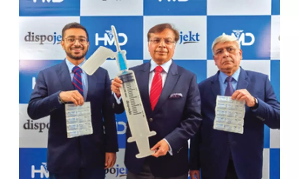 HMD indigenously develops safety needle syringes, to produce 200 mn a year