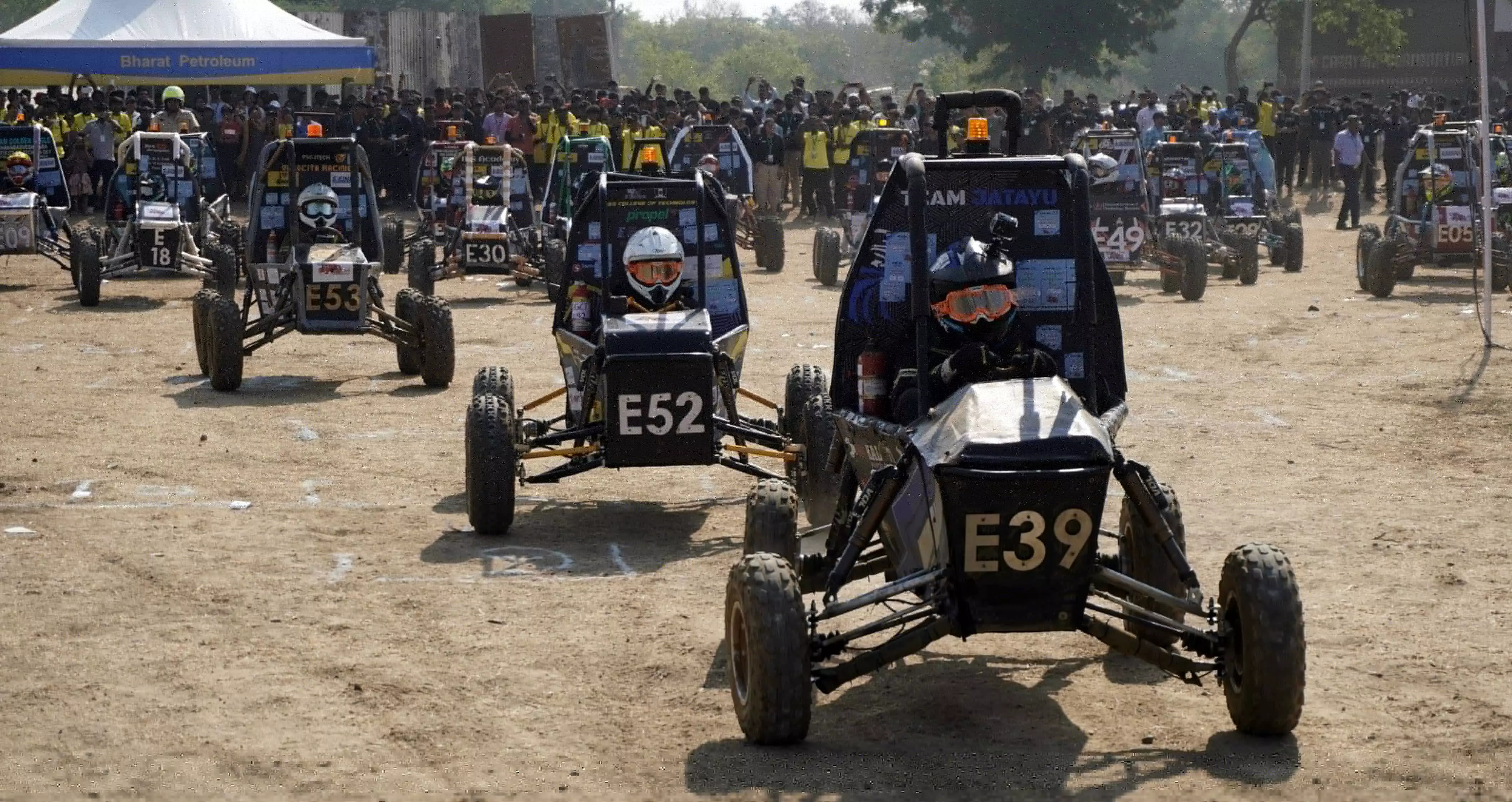 Telangana hosts first-ever endurance test of electric buggies, designed by student engineers