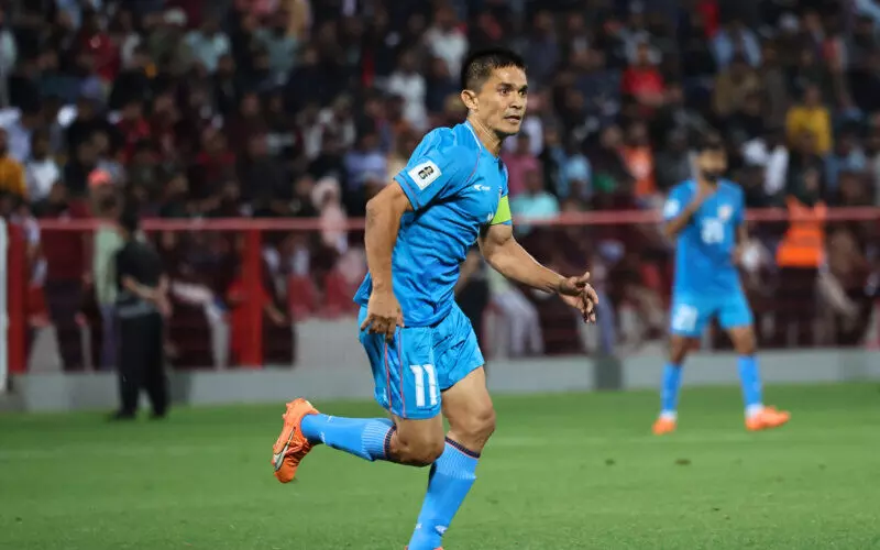 India vs Afghanistan: Sunil Chhetri scores in his 150th match