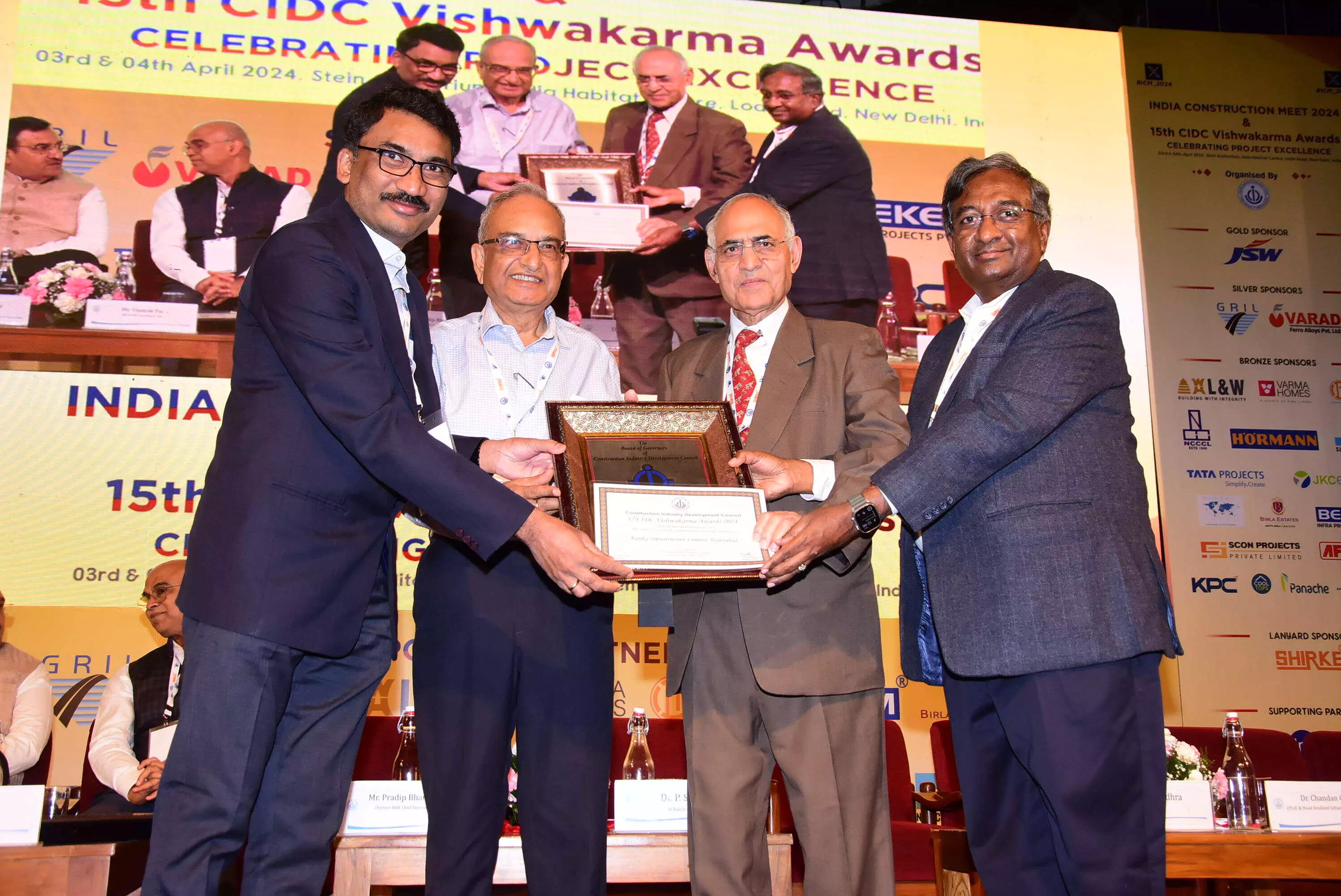 Ramky Infrastructure Limited received recognition in multiple categories at the prestigious ceremony