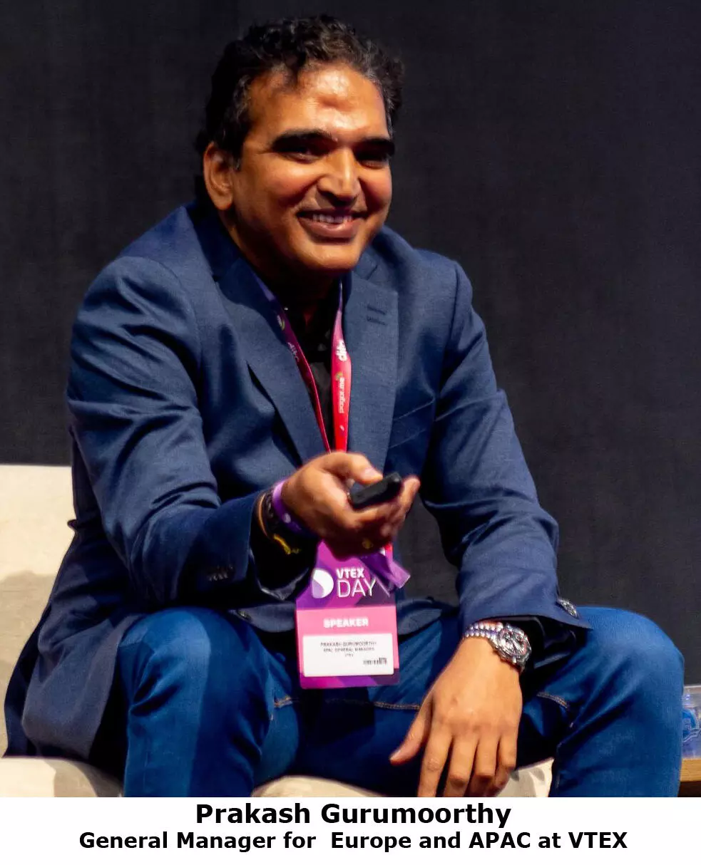 Prakash Gurumoorthy, GM for Europe and APAC at VTEX