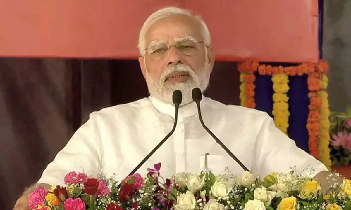 Won’t allow Cong to implement religion-based quota: PM Modi