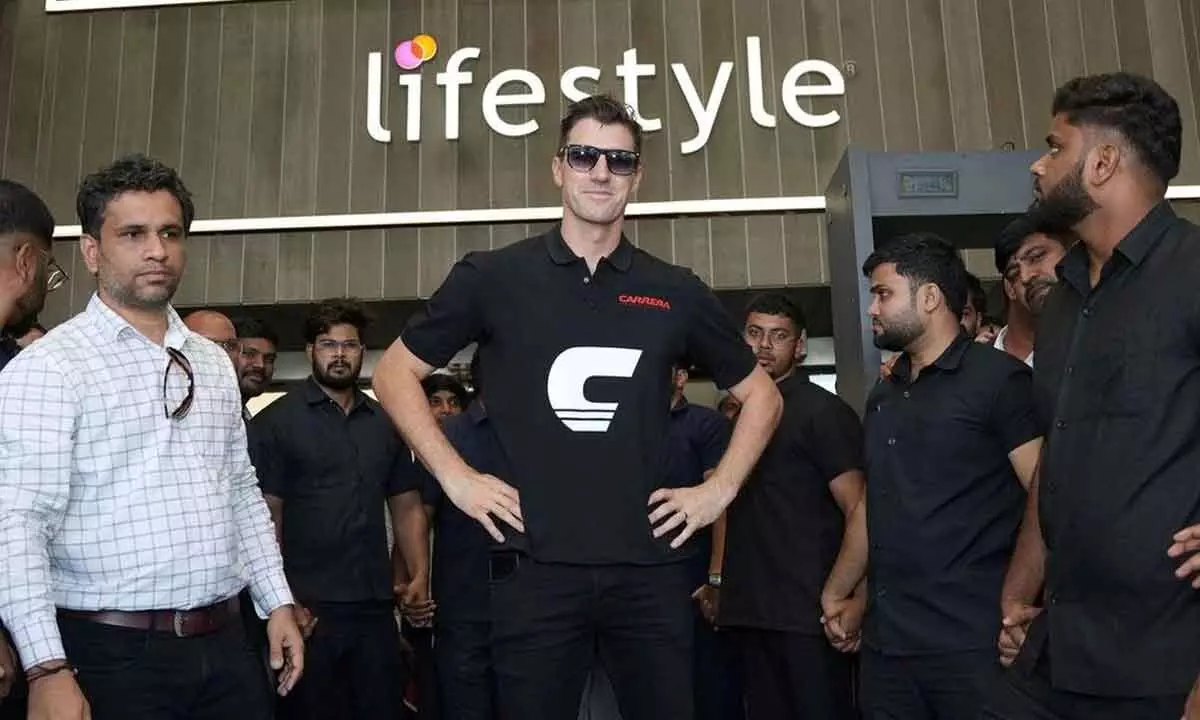 Brand ambassador Pat Cummins launches Carrera Eyewear at Lifestyle