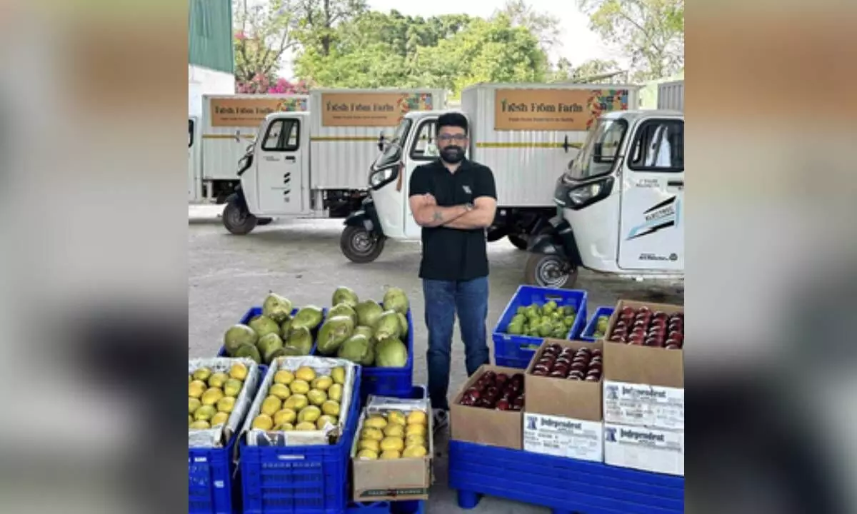 Food-agri startup Fresh From Farm raises funds, aims to reach Rs 100 crore ARR