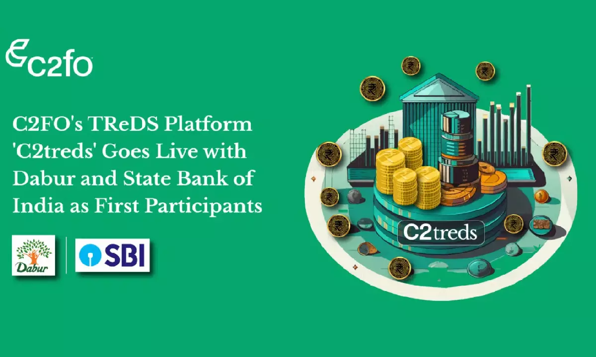 C2FOs TReDS Platform C2treds Goes Live with SBI & Dabur