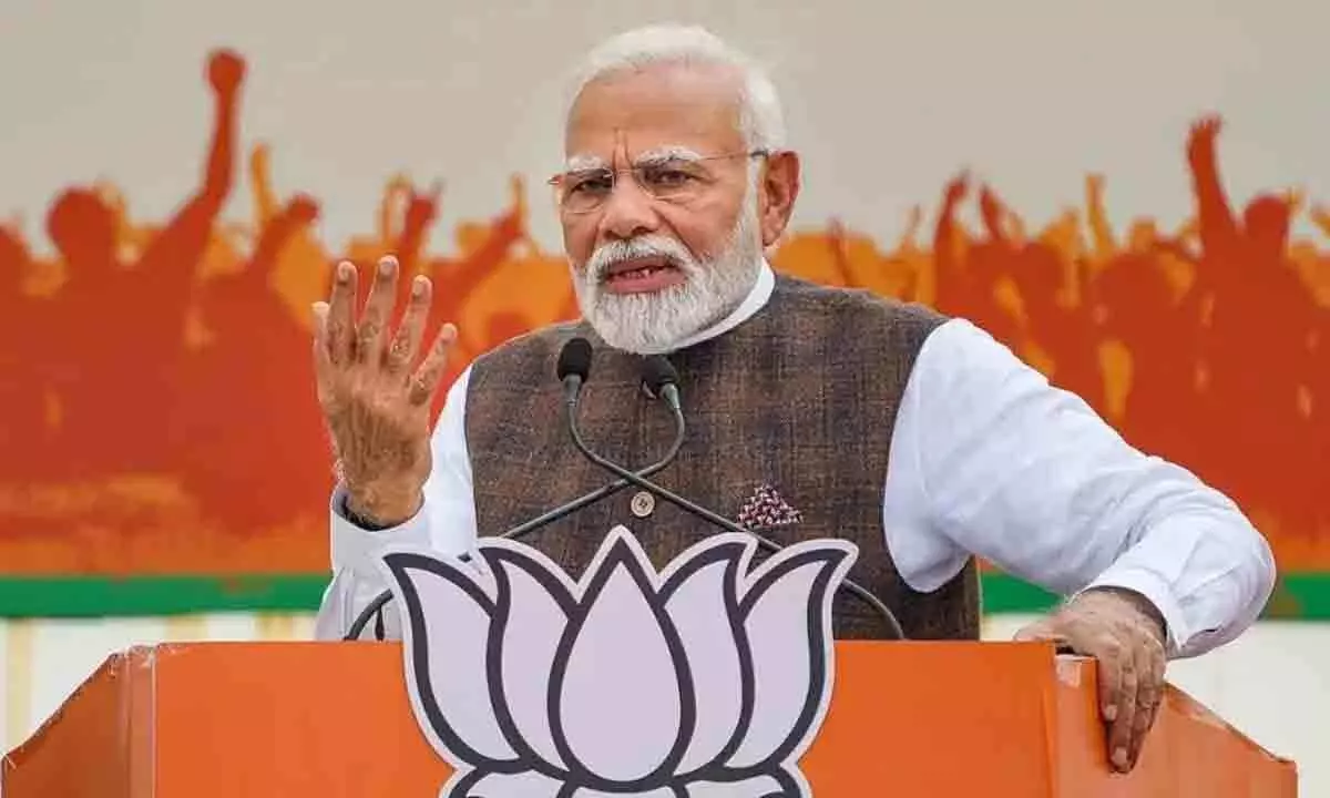 Countdown for fall of Jagan begins: Modi