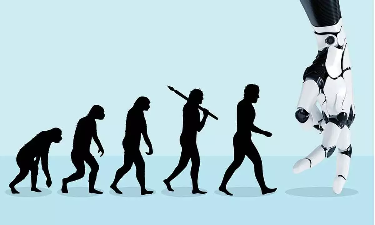 Why AI might stall human evolution