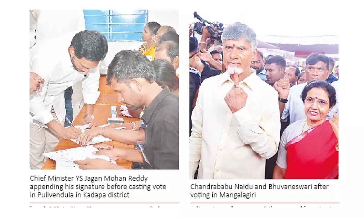 Voters turn up in large numbers in AP amid talk of a silent wave