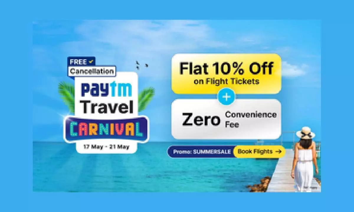 Paytm travel carnival offers deals on domestic flights, discounts on train, bus bookings