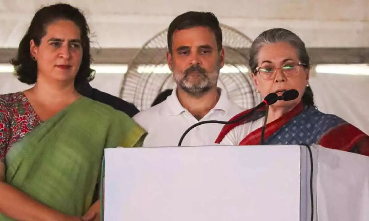 Giving son Rahul to people of Rae Bareli: Sonia Gandhi