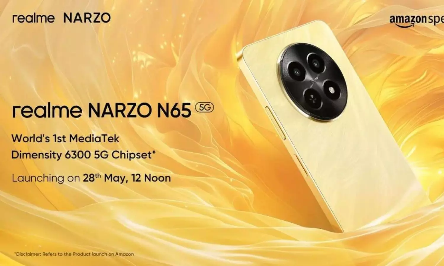 Realme Narzo N65: Redefining affordable 5G in India with multiple storage options and stunning colours