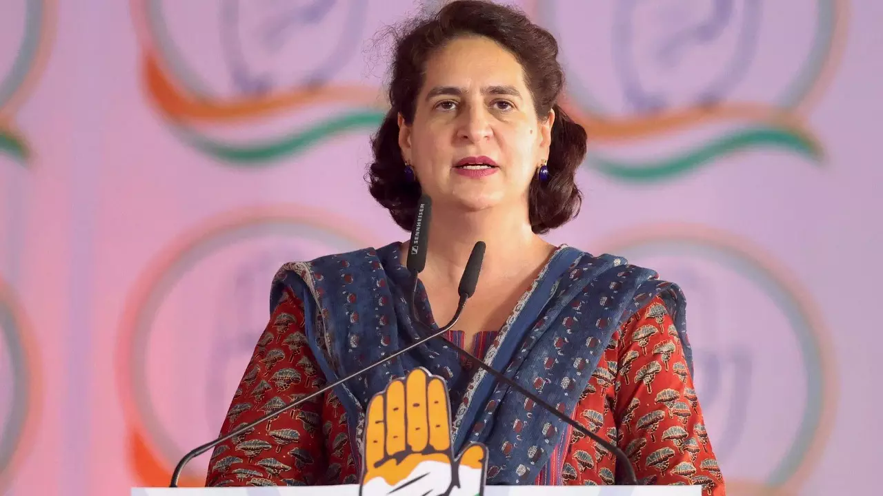 Bring change in country by electing Cong-INDIA govt, says Priyanka Gandhi in Chandigarh