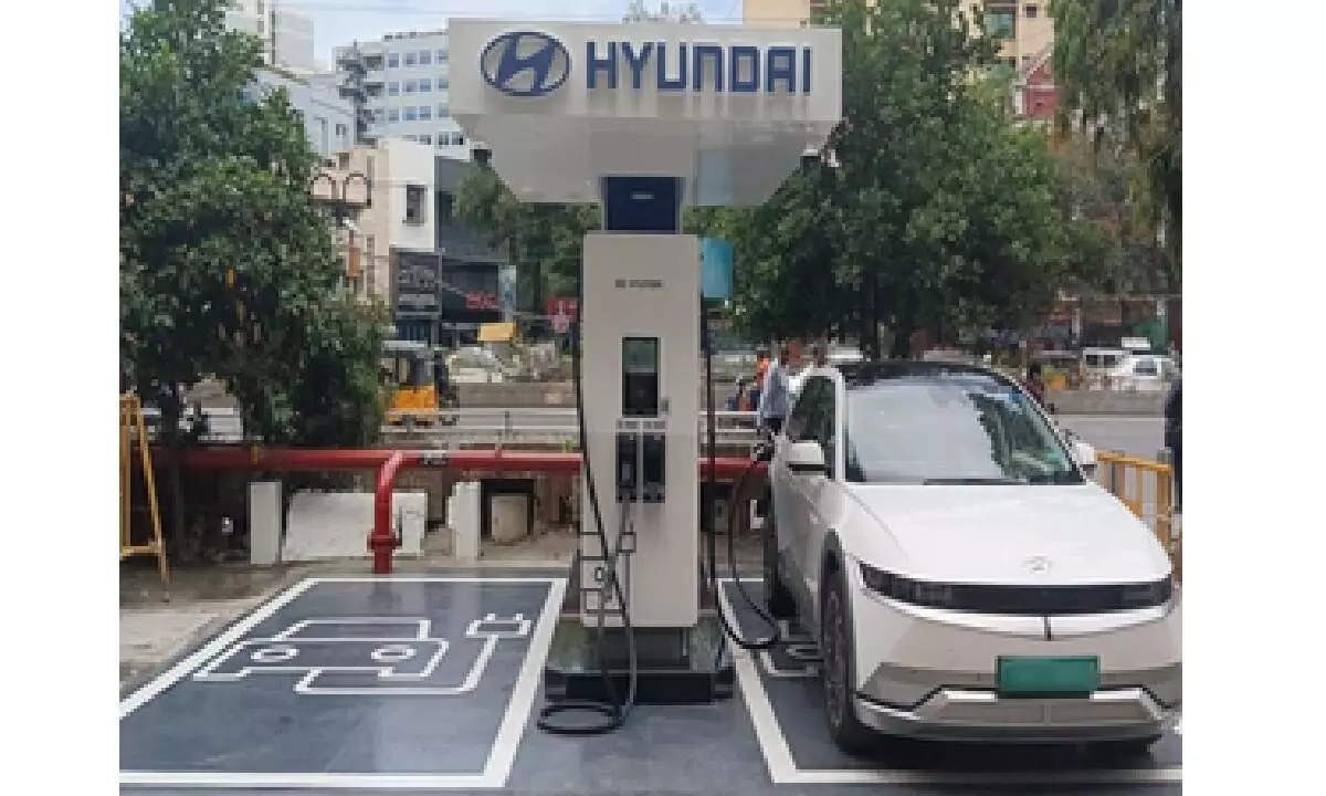 Hyundai Motor installs EV charging station in Chennai, plans 100 facilities in Tamil Nadu