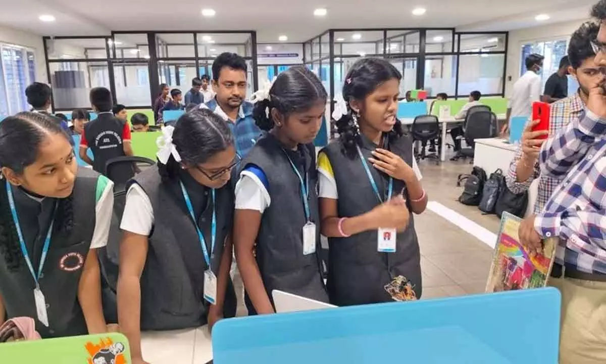 Students showcase robotics skills at A-Hub’s hackathon