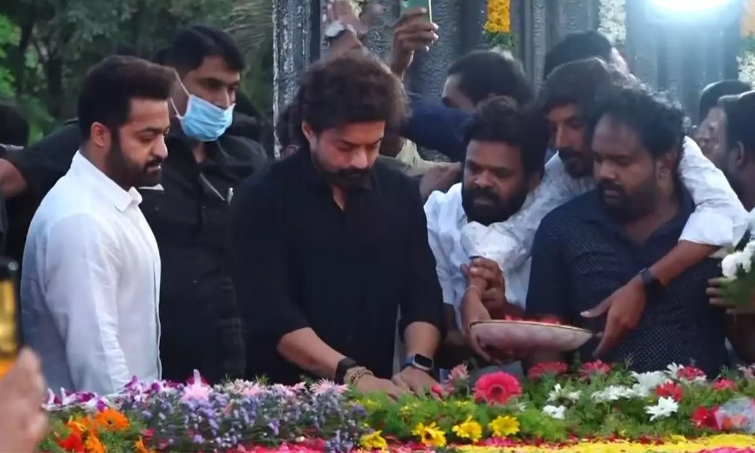 Jr. NTR paid tribute to his grandfather, Nandamuri Taraka Rama Rao, on ...