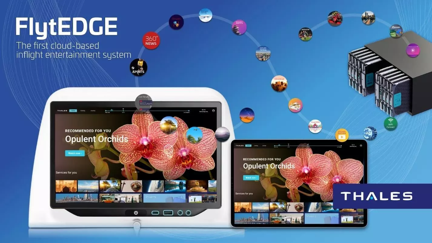 Thales’ FlytEDGE digitally remasters the inflight entertainment experience