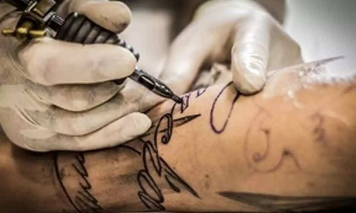 Beware tattoos may pose risks of getting diseases