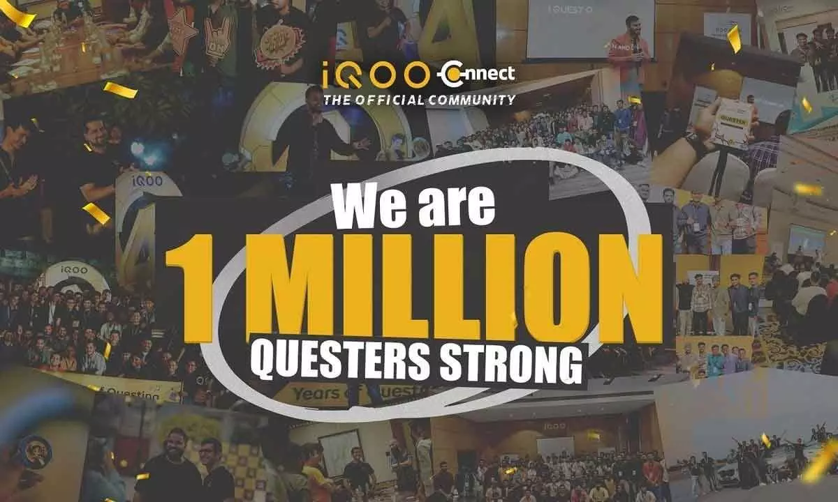 iQoo celebrates community milestone