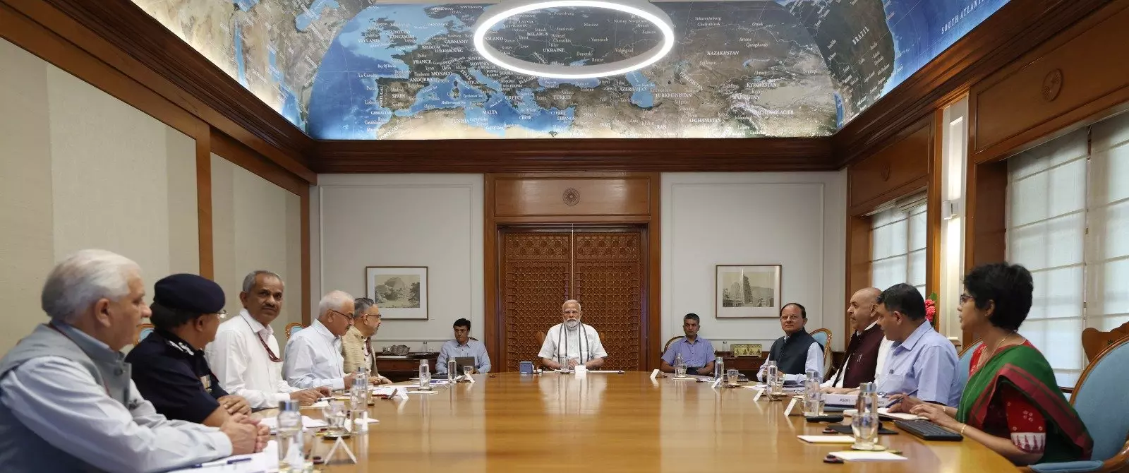 PM Modi chairs host of meetings, asks officials to ensure fire drills in hospitals, public places