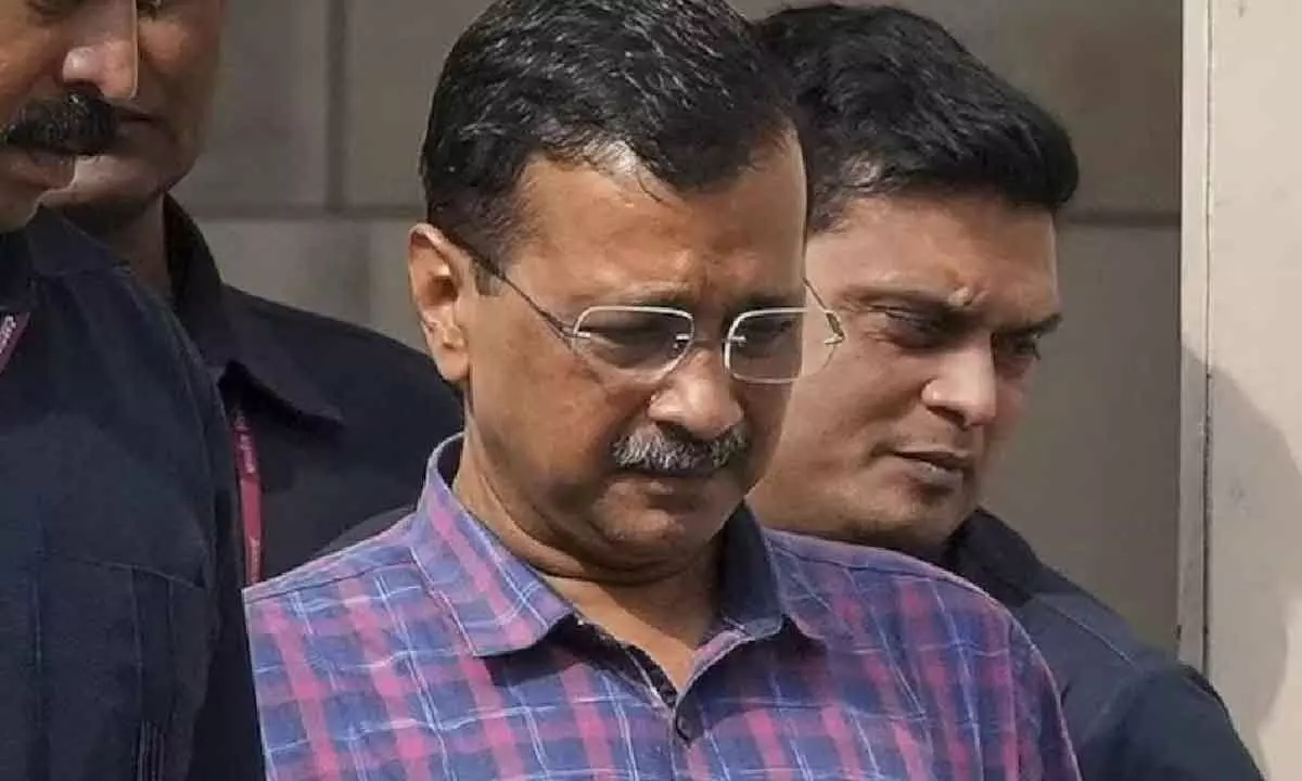 Kejriwal surrenders at Tihar jail