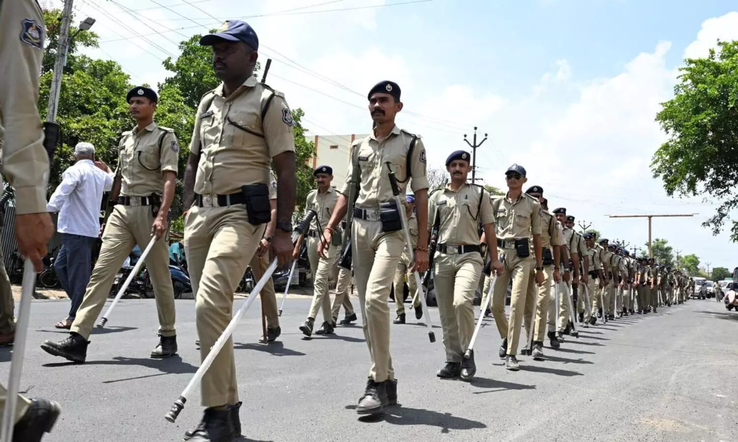 Hyderabad police enforce stringent measures ahead of election results