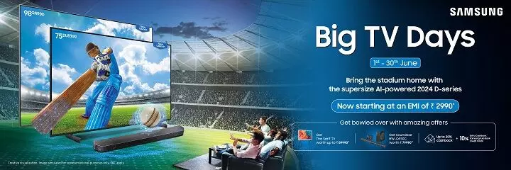 Bring stadium home with Samsung ‘Big TV Days’ sale on ultra-premium TVs