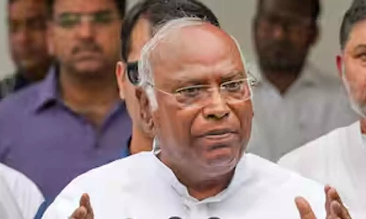 Poll results mandate against Modi: Kharge