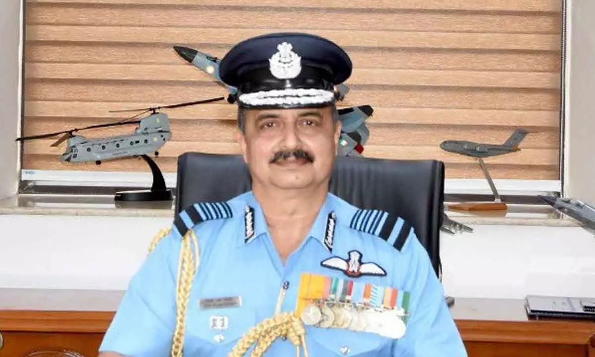 IAF Chief Air Chief Marshal VR Chaudhari