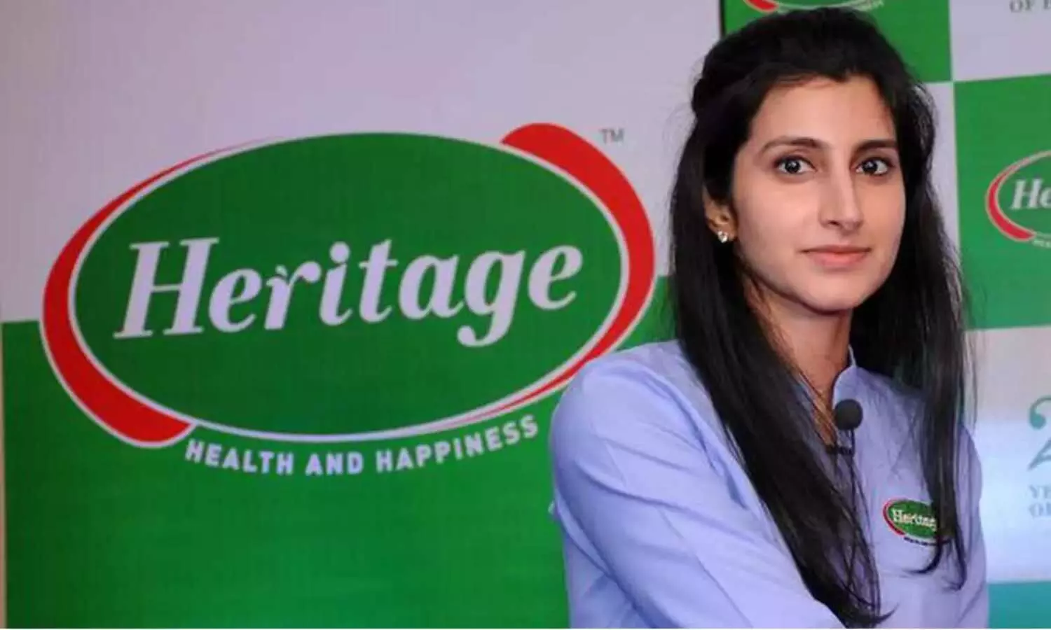 Heritage foods stocks surge profit booking trend