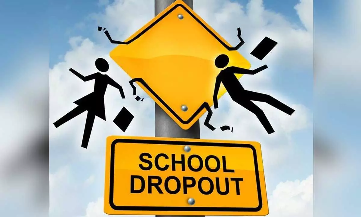 Very agonizing to see high dropout rate among students after completing school education