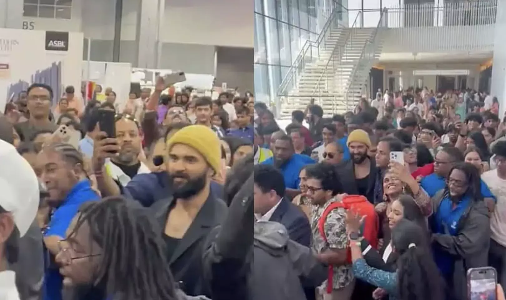 Vijay Deverakonda overwhelmed by fans at USA event, video goes viral