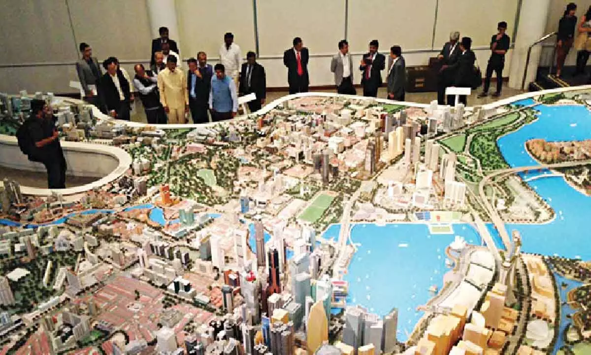 Naidu directs officials to set timelines to complete Amaravati construction