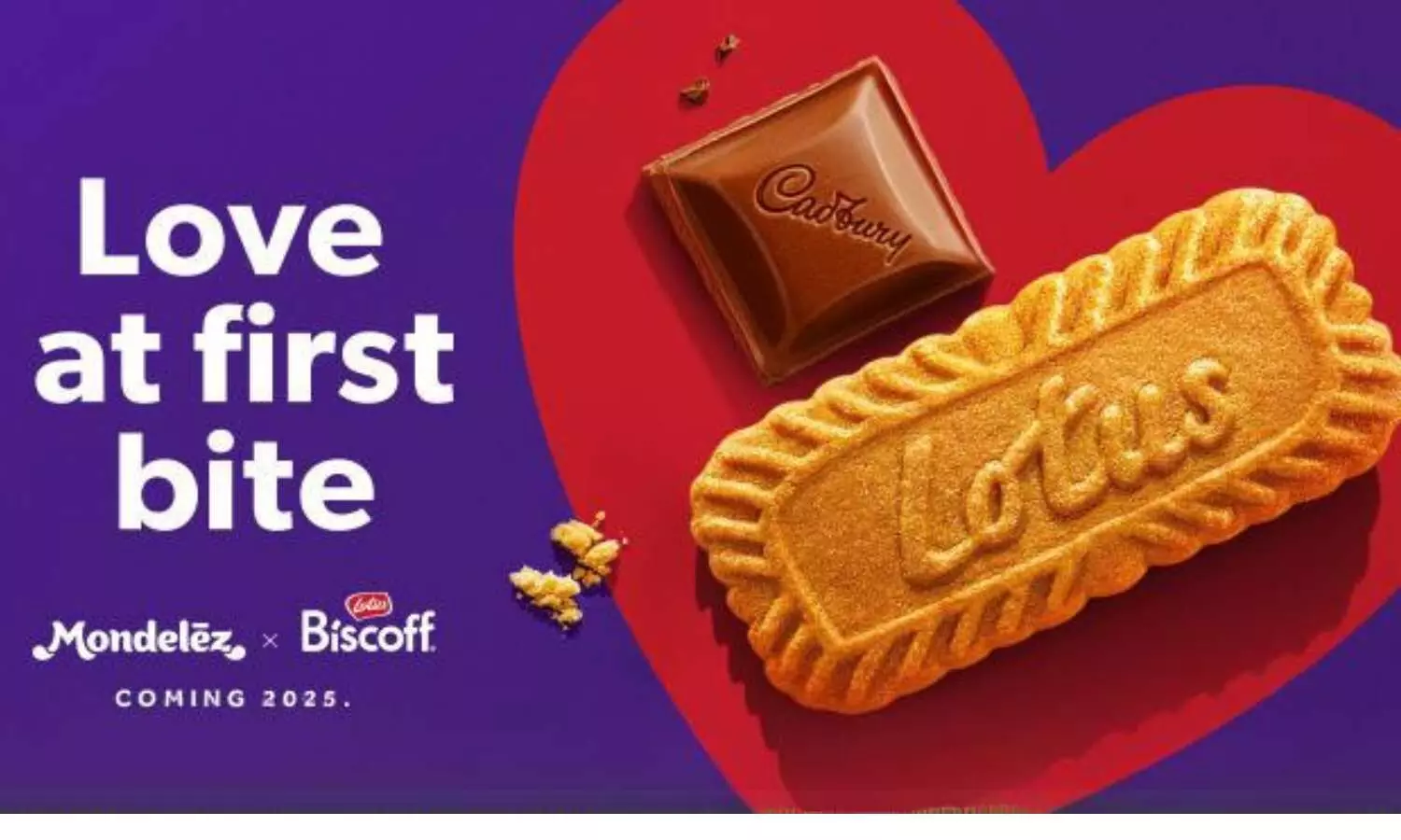 Mondelēz and Lotus Bakeries partner for Biscoff expansion and co-branded chocolates