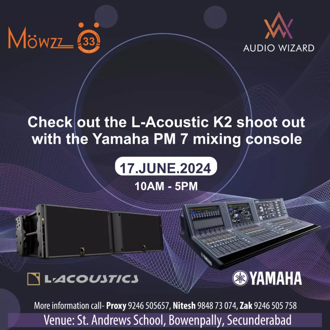 Mowzz Audio celebrates L-Acoustics inventory upgrade with K2 speaker system