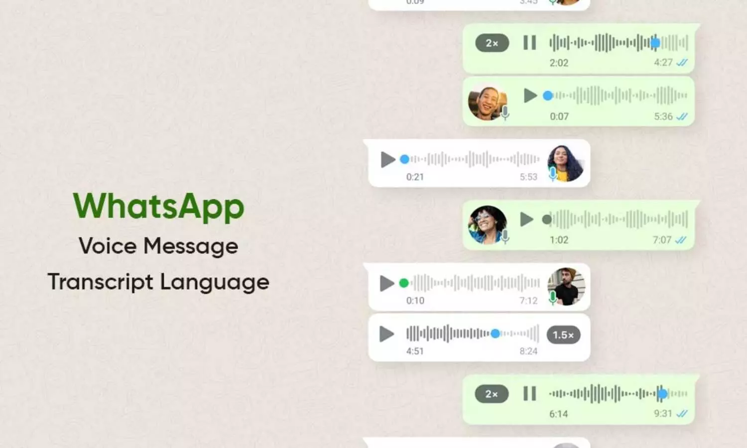 WhatsApp to introduces voice message transcription feature with language options