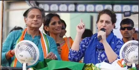 Priyankas presence in Parliament is going to be a huge asset to Congress: Tharoor