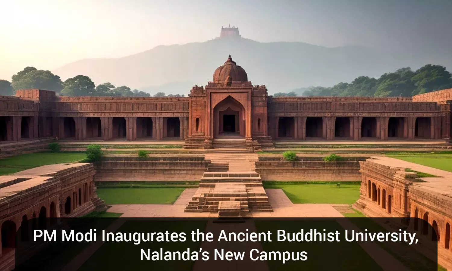 PM Modi Inaugurates the Ancient Buddhist University, Nalanda’s New Campus