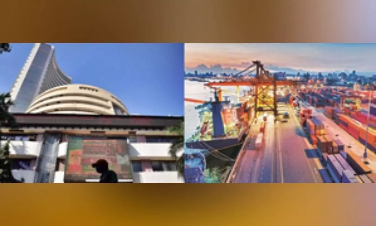 Markets end lower on profit booking, Adani Ports jump before Sensex inclusion